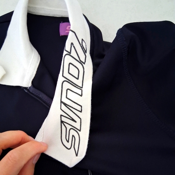 SVNDZ/ Polo Sport Dress/ Navy Blue/ Bodycon/ Size US M - Picture 12 of 14